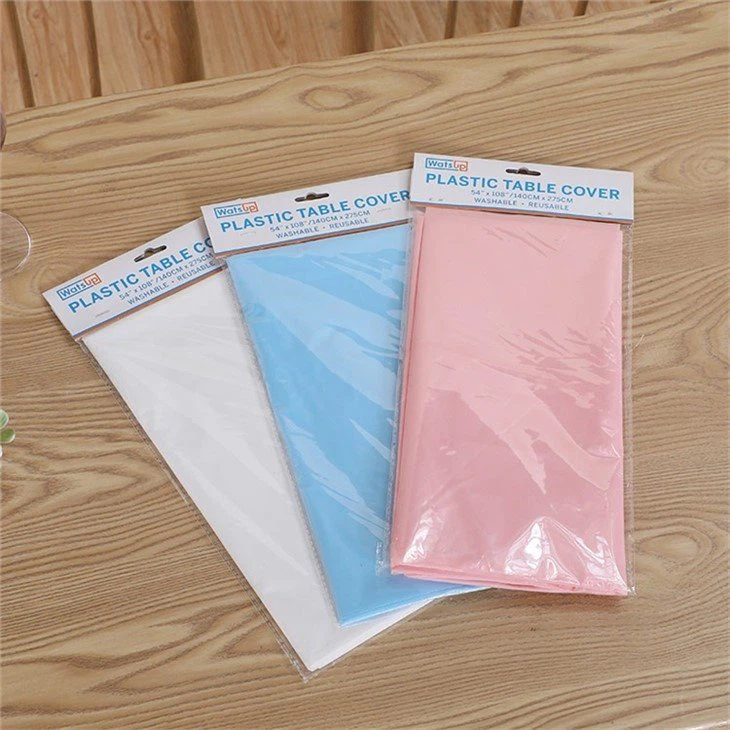 plastic tablecloths