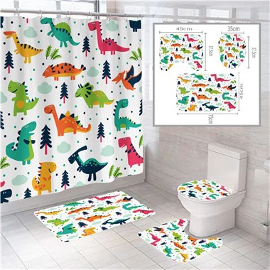 Dušas aizkaru komplekts vannas istabai