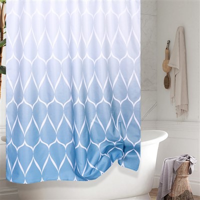 Dekoratīvas dušas aizkaru idejas